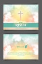 Christian religious design for Easter celebration.