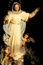 Saint mary vintage religious statue