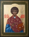 Christian saint martyr Panteliimon healer