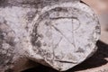 Christian Symbol in Ancient Stone