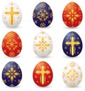 Christian Symbol Easter Eggs