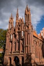 Christian temples of gothic and baroque architecture