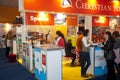 Christian Tour booth