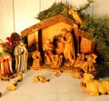 Christmas creche Nativity scene