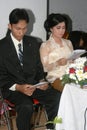 Christian wedding ceremony