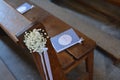 Christian wedding flower and decoration