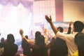 Christian worship at church