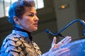 Christiana Figueres, Executive Secretary of the United Nations climate convention Royalty Free Stock Photo