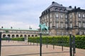 Christianborg palace front view in Copenhagen, Denmark