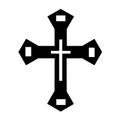 Christianity cross, Jesus christ symbol for banner, general design print and websites.