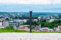 Christianity in Georgia, a cross monument in Kutaisi