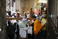 Christians mark Good Friday in Jerusalem in a procession along the Via Dolorosa