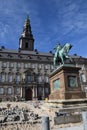 CHRISTIANSBORG PALACE COPENAHGEN DENMARK Royalty Free Stock Photo