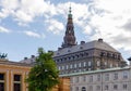 Christiansborg Palace in Copenhagen. Danish Parliament Folketinget. Royalty Free Stock Photo