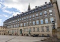 Christiansborg Palace in Copenhagen. Danish Parliament Folketinget. Royalty Free Stock Photo