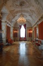 Red Royal Reception Room at Christainsborg Palace Copenhagen, Denmark