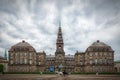 Christiansborg Palace, government building on the islet of Slotsholmen in central Copenhagen