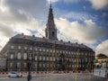 Christiansborg Palace and Tower Royalty Free Stock Photo