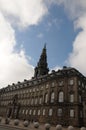 Christiansborg slot or christiansborg castle in Copenhagen