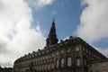 Christiansborg slot or christiansborg castle in Copenhagen