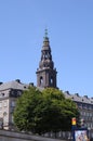 Christiansborg slot or christiansborg castle in Copenhagen