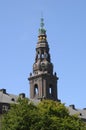 Christiansborg slot or christiansborg castle in Copenhagen