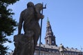 Christiansborg slot or christiansborg castle in Copenhagen