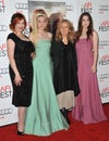 Christina Hendricks & Elle Fanning & Sally Potter & Alice Englert Royalty Free Stock Photo