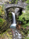 Christine Falls at Mount Rainier Royalty Free Stock Photo