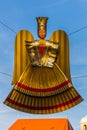 Christkind Angel- statuette -Christmas symbol Nuremberg-Germany Royalty Free Stock Photo