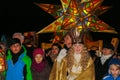 Christkind-Lantern Procession-Christmas-Nuremberg-Germany Royalty Free Stock Photo