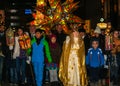 Christkind-Lantern Procession-Christmas-Nuremberg-Germany Royalty Free Stock Photo