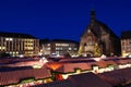 Christkindlesmarkt (Christmas market) in Nuremberg Royalty Free Stock Photo