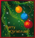 Christmas abstract background