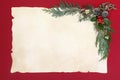 Christmas Abstract Background Border Royalty Free Stock Photo