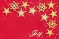 Christmas Joy Background Royalty Free Stock Photo