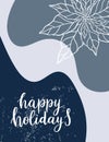 Christmas abstract background texture in modern style. New year illustration. Minimal art. Vector illustration modern Royalty Free Stock Photo