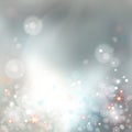 Christmas Abstract Bokeh Vector Background