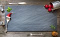 Christmas abstract culinary background