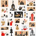 Christmas advent calendar