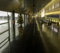 Christmas Airport Terminal Royalty Free Stock Photo