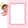 Christmas Angel Girl Frame