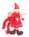 Christmas angel; tree decoration. Royalty Free Stock Photo
