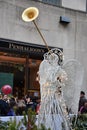 Christmas Angels at Channel Gardens at Rockefeller Center in Manhattan