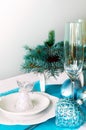 Christmas ans New Year table decoration