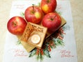 Christmas apples