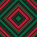 Christmas Argyle Diagonal Stripes seamless pattern background