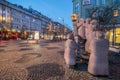 Christmas atmosphere in Norrkoping, Sweden Royalty Free Stock Photo