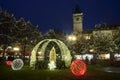 Christmas atmosphere in Prague, Czech Republic