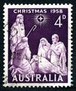 Christmas 1958 Australian Postage Stamp